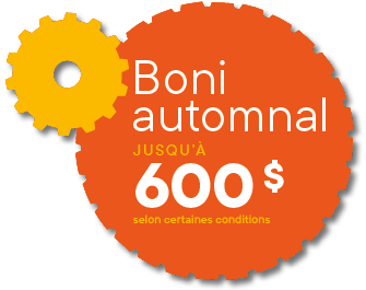 Boni estival - jusqu'a 2000$ selon certaines conditions
