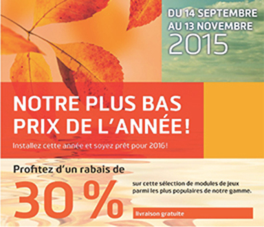 Promotion Jambette Automne/Hiver 2015-2016