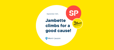 Jambette Climbs For A Good Cause!